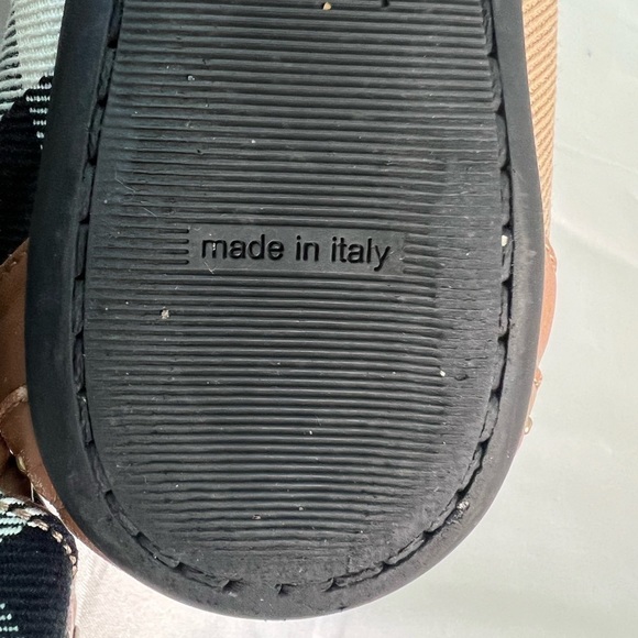 BURBERRY flats, Traditional Plaid, Size 36.5 - Picture 8 of 9